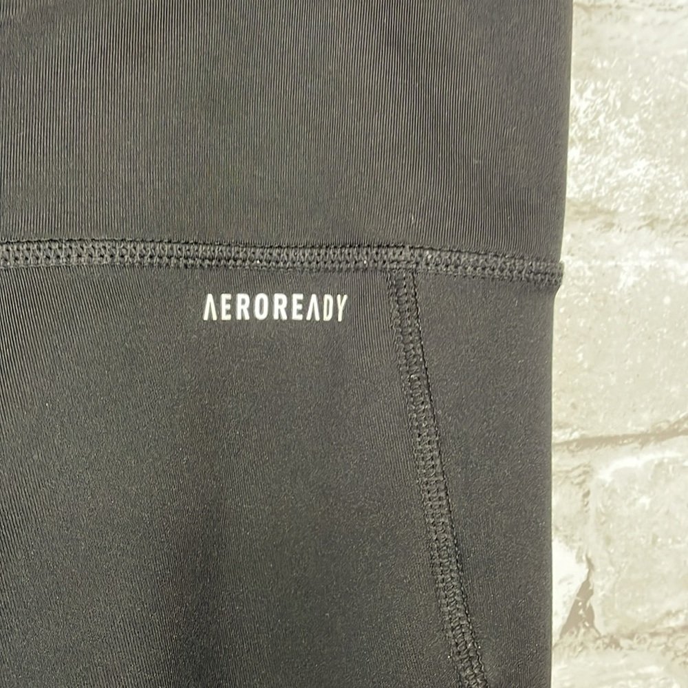 Adidas Aeroready Black Legging Side Pockets - Picture 4 of 8